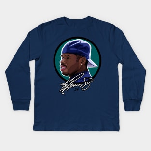 Ken Griffey Jr. Kids Long Sleeve T-Shirt